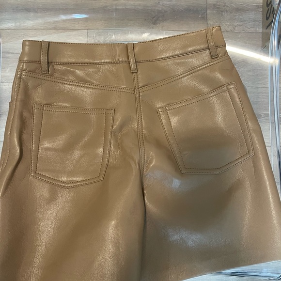 Wilfred Vegan Leather Shorts from Aritzia - Picture 3 of 4